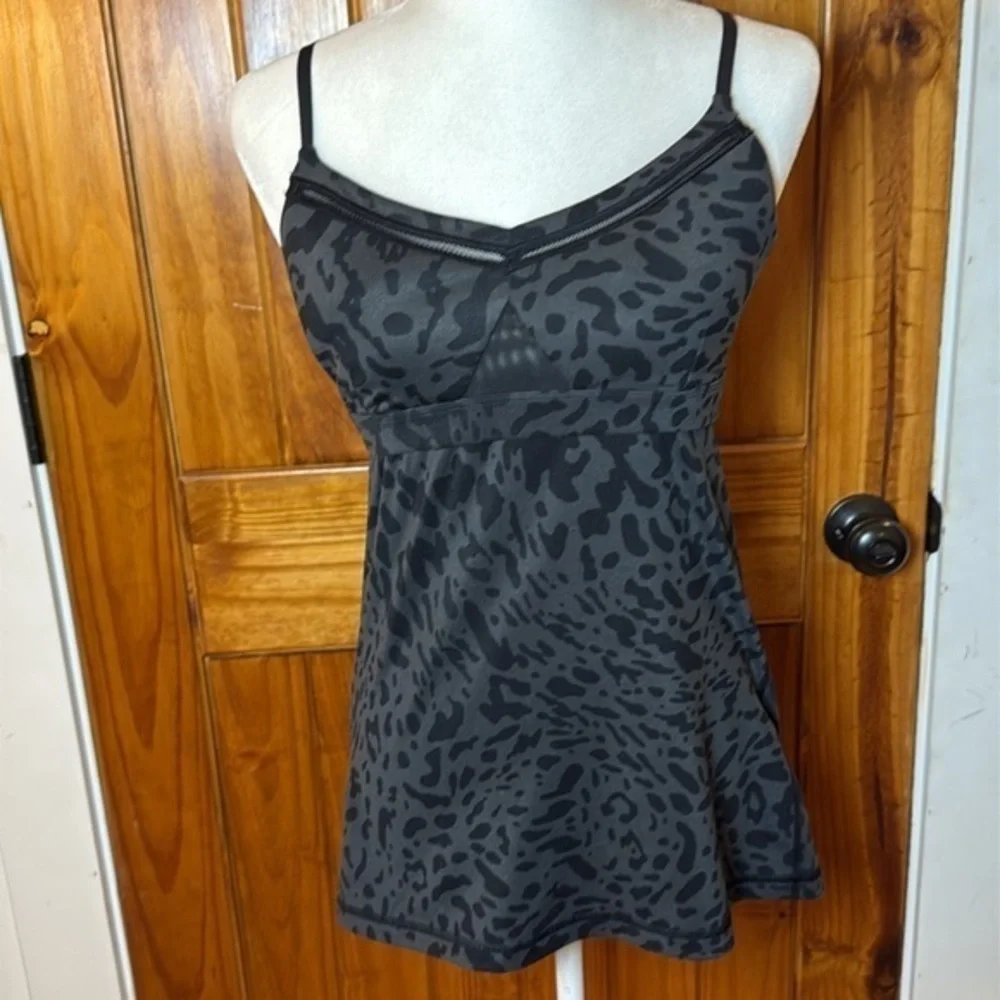 Lululemon Just Breath Animal Print Tank Top